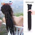 Passion Twist Hair Handmade Dreadlocks Synthetic Hair Extensions For Women/Men Supplier